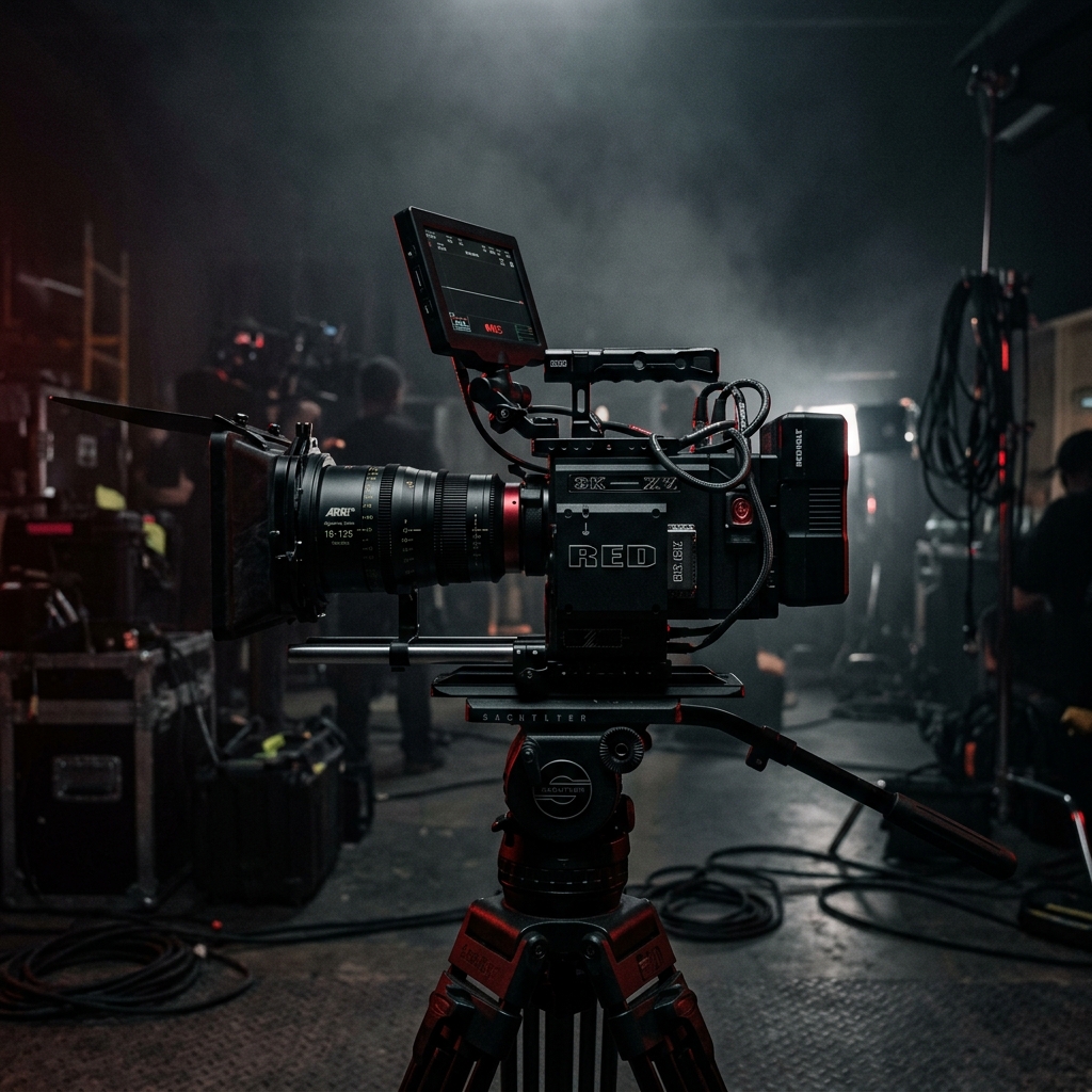 Cinematic set background